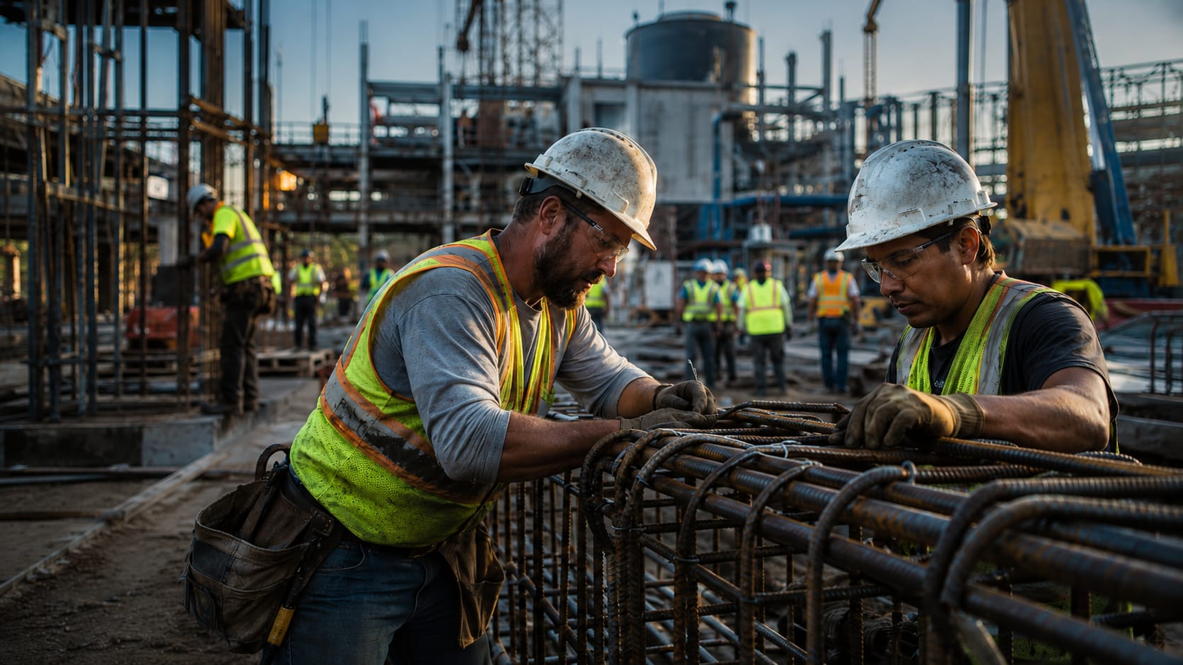 Skilled trades worker credentials being verified
